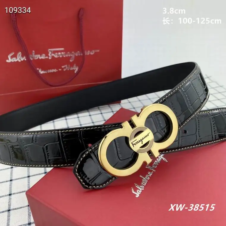 Ferragamo Belt 38mmX100-125cm 8L01